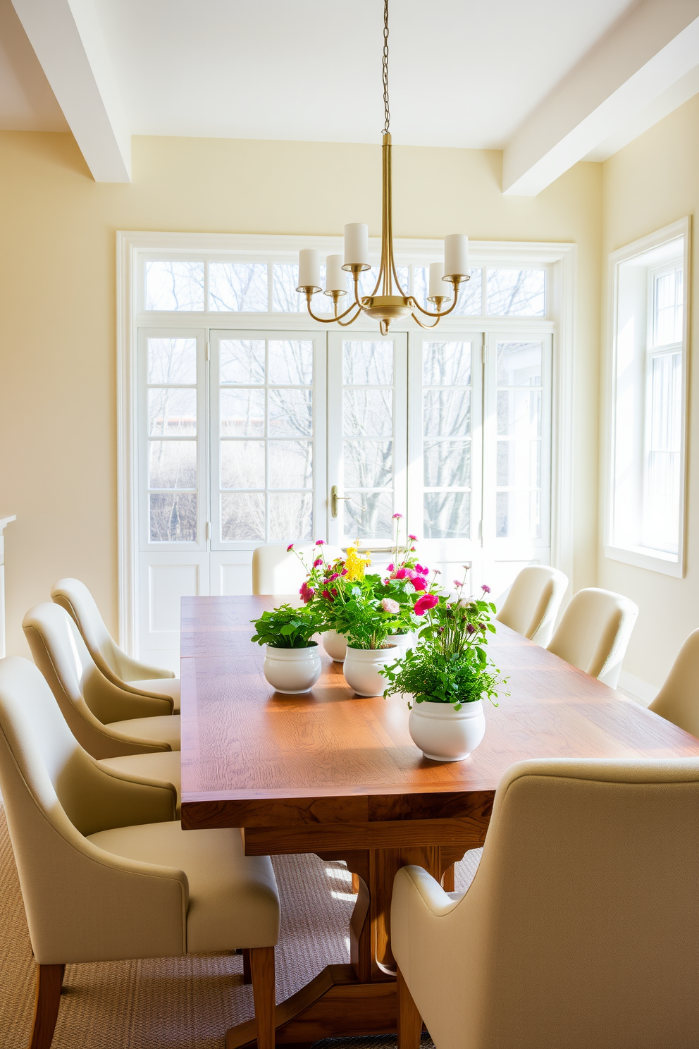 Spring Dining Room Decorating Ideas 11