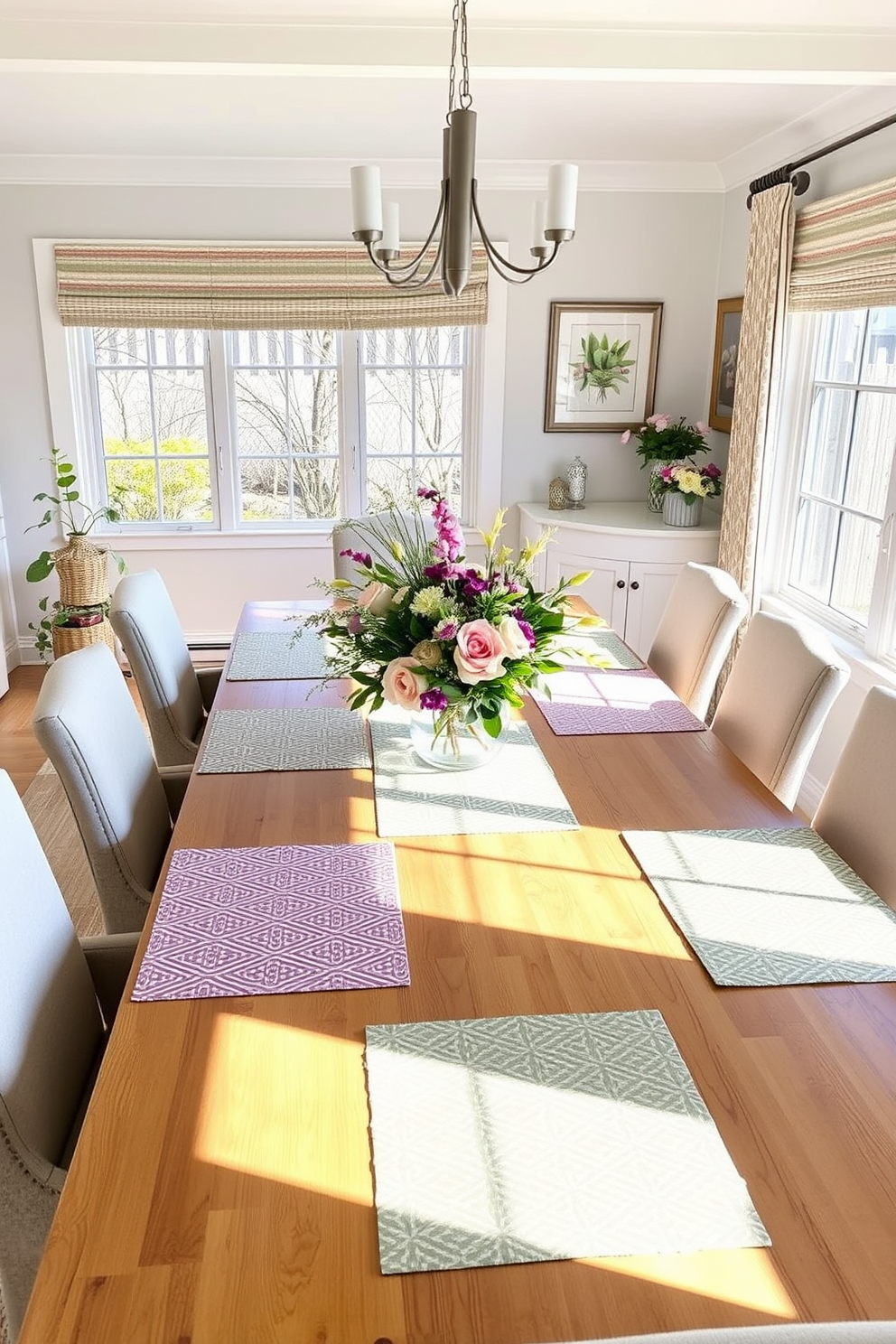 Spring Dining Room Decorating Ideas 13