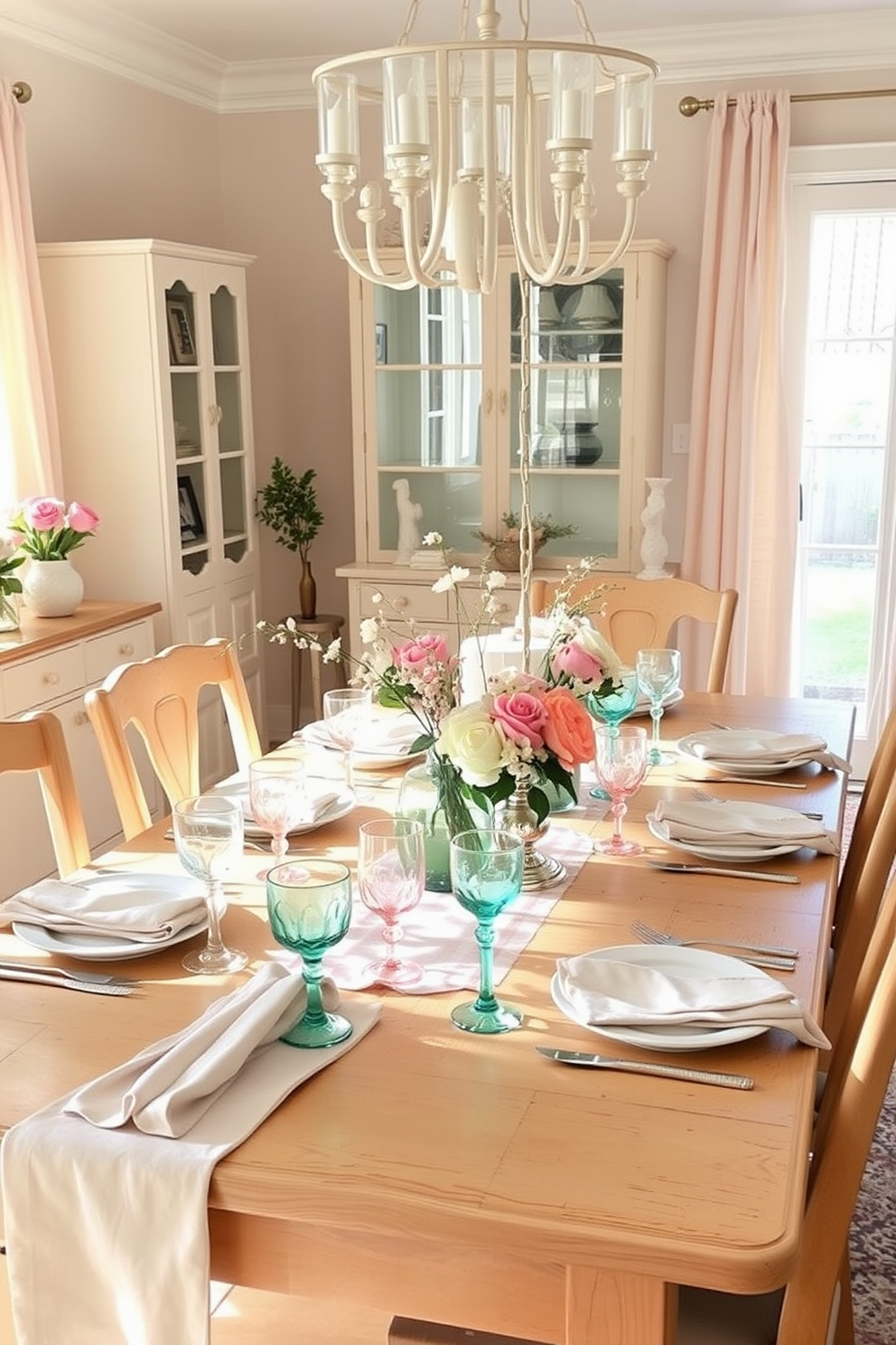 Spring Dining Room Decorating Ideas 15