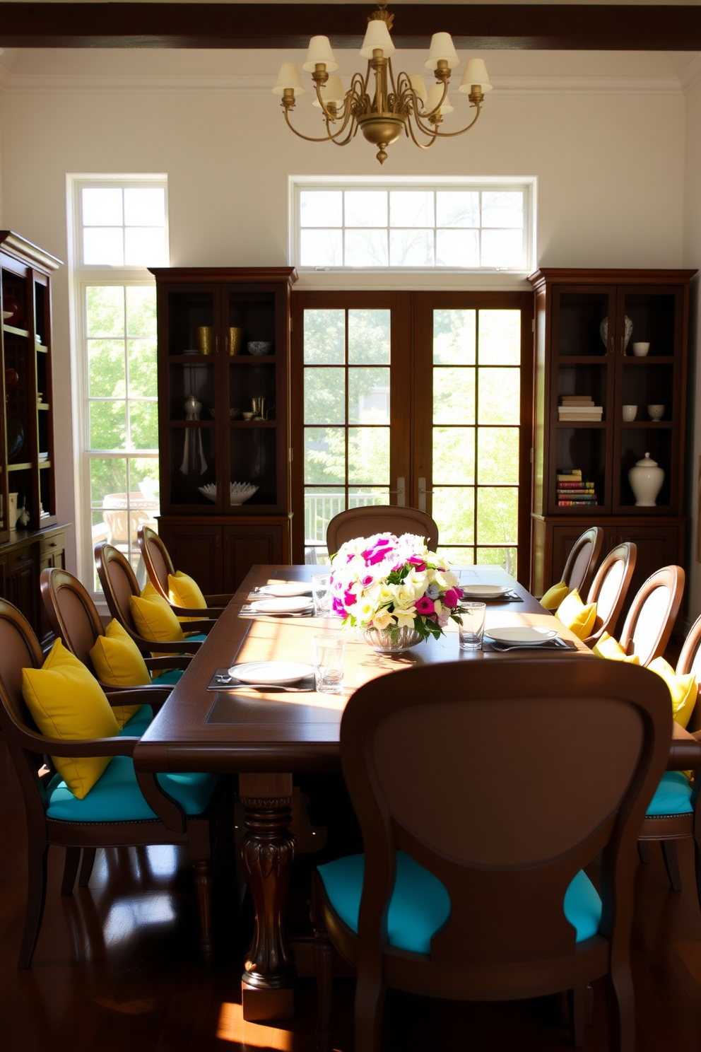 Spring Dining Room Decorating Ideas 21