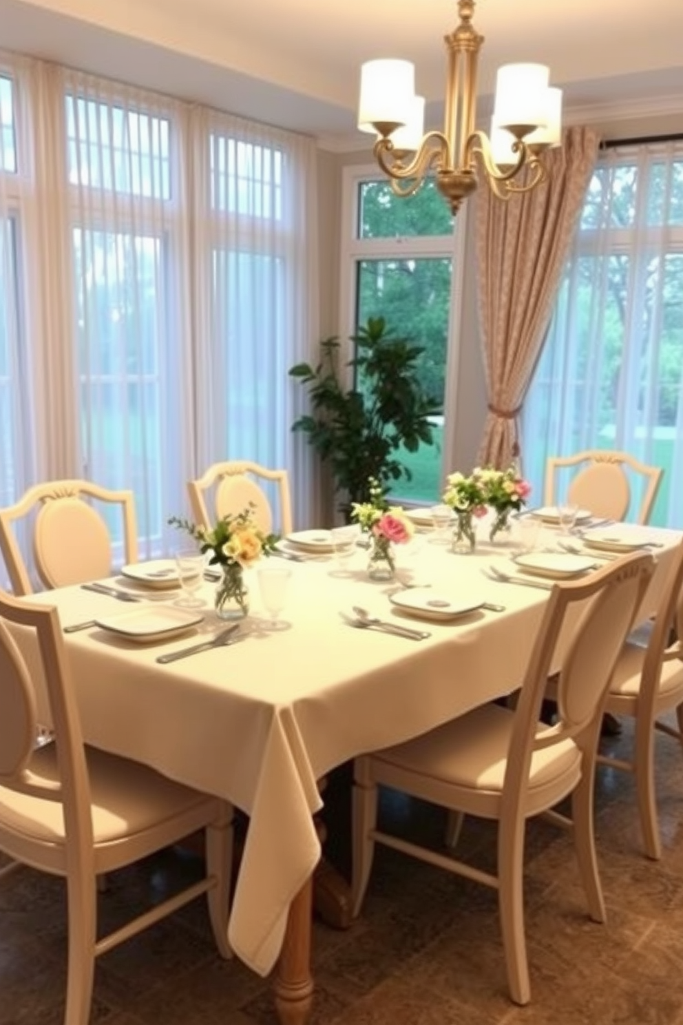 Spring Dining Room Decorating Ideas 29