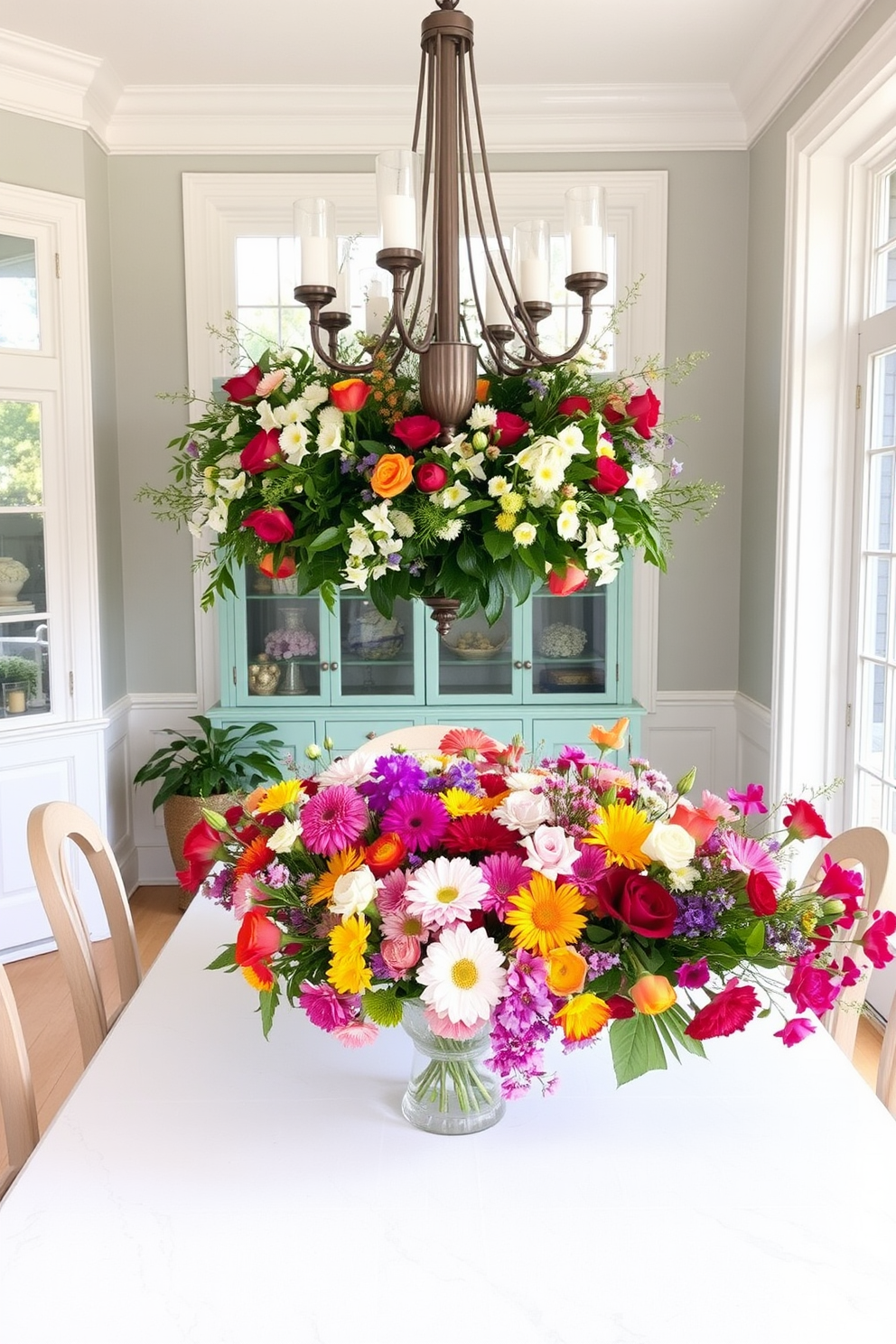 Spring Dining Room Decorating Ideas 30