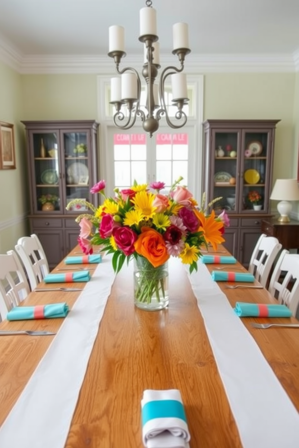 Spring Dining Room Decorating Ideas 7