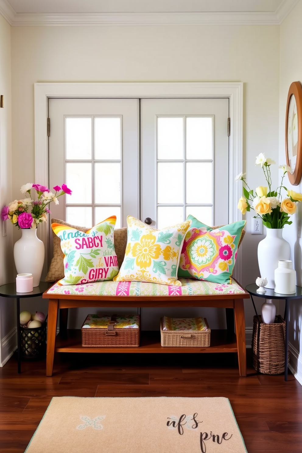 Spring Entryway Decorating Ideas 12