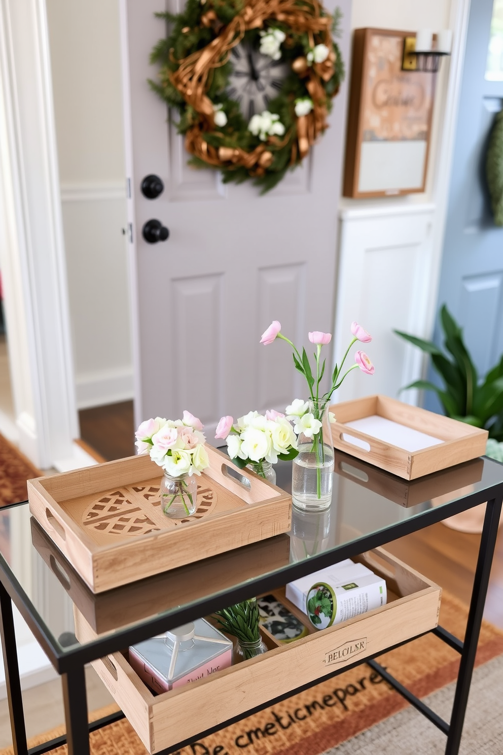 Spring Entryway Decorating Ideas 21