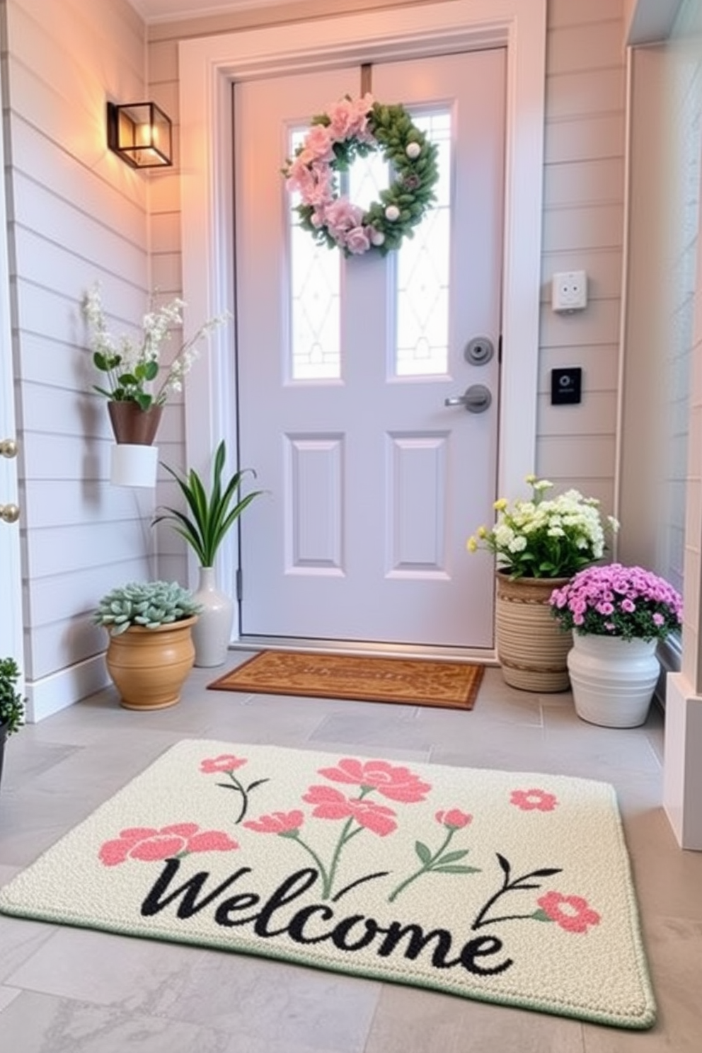 Spring Entryway Decorating Ideas 3