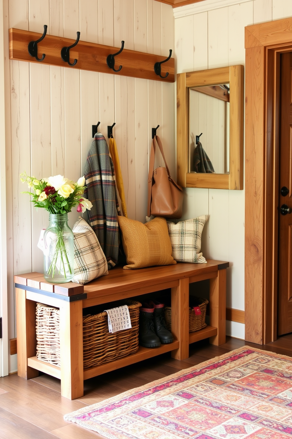 Spring Entryway Decorating Ideas 30