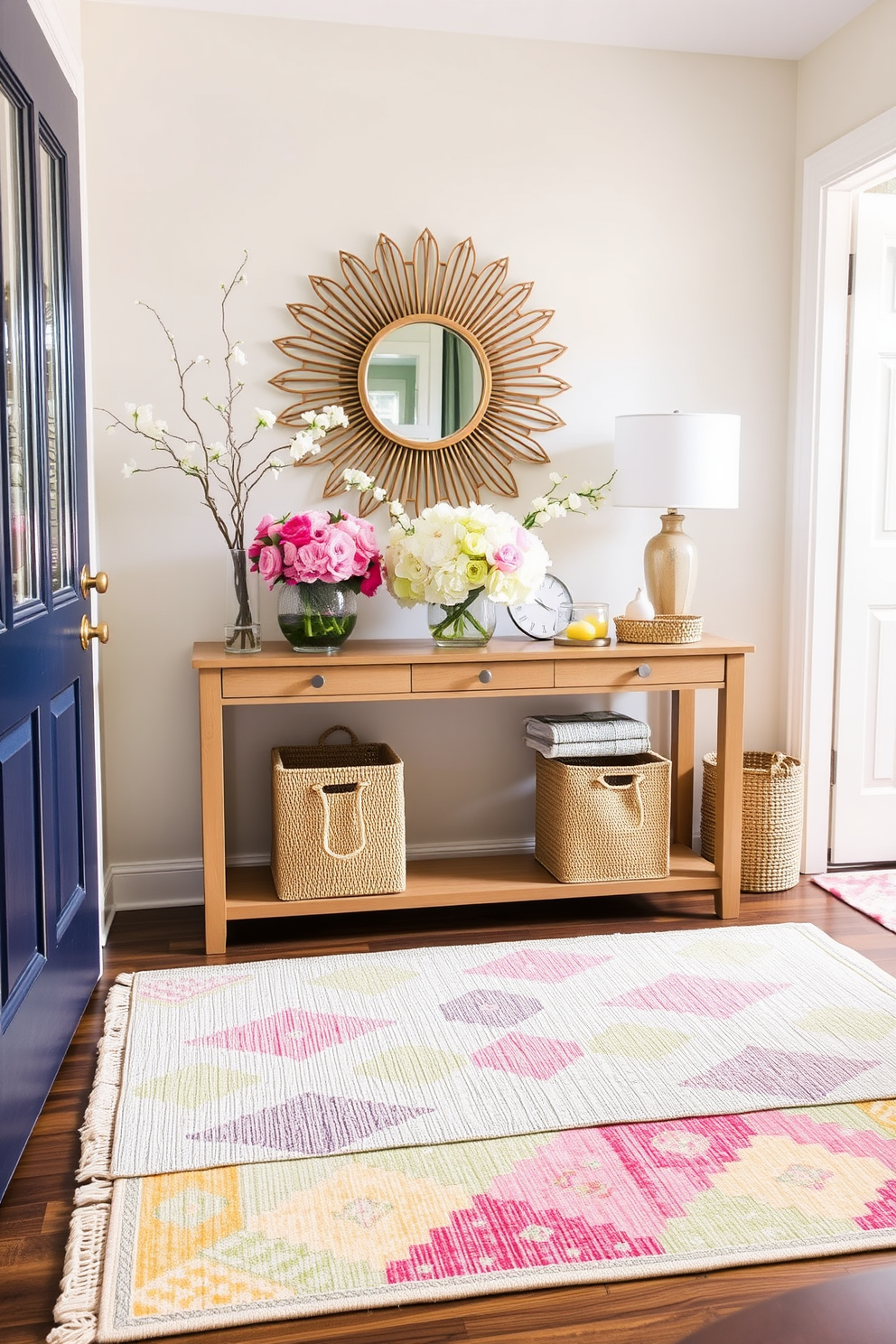 Spring Entryway Decorating Ideas 6