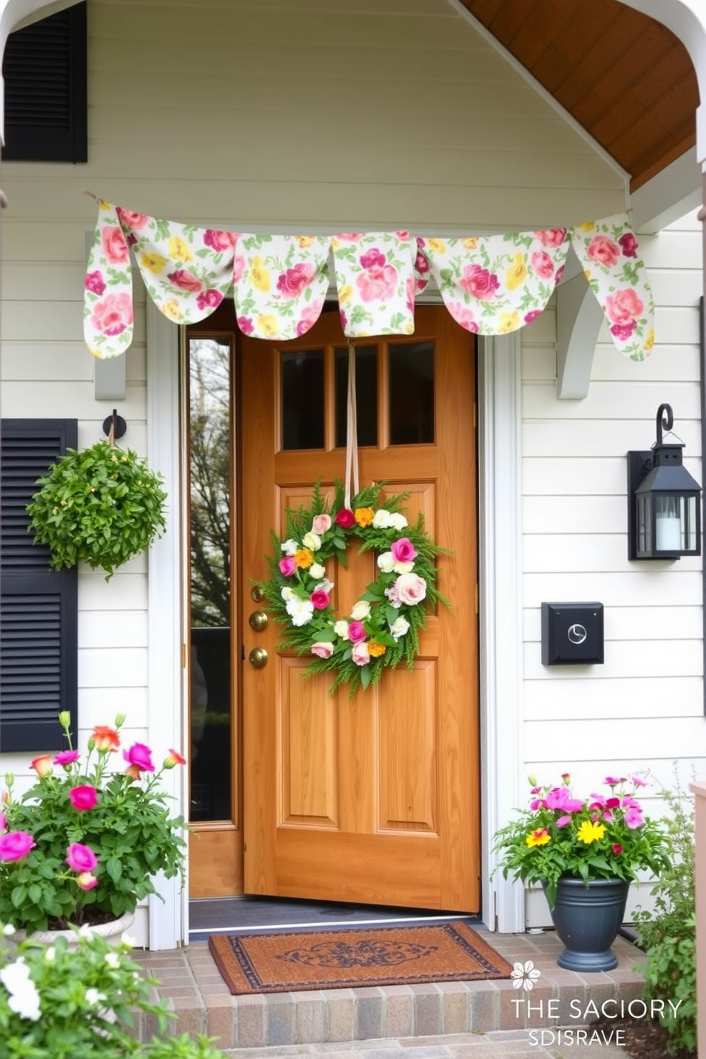 Spring Front Door Decorating Ideas 10