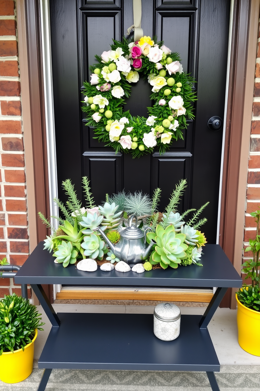 Spring Front Door Decorating Ideas 12