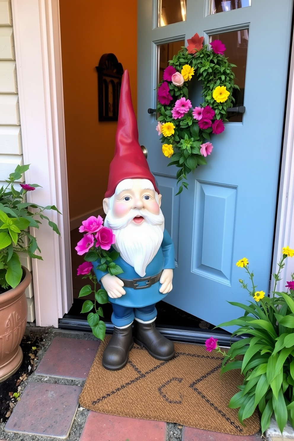 Spring Front Door Decorating Ideas 13