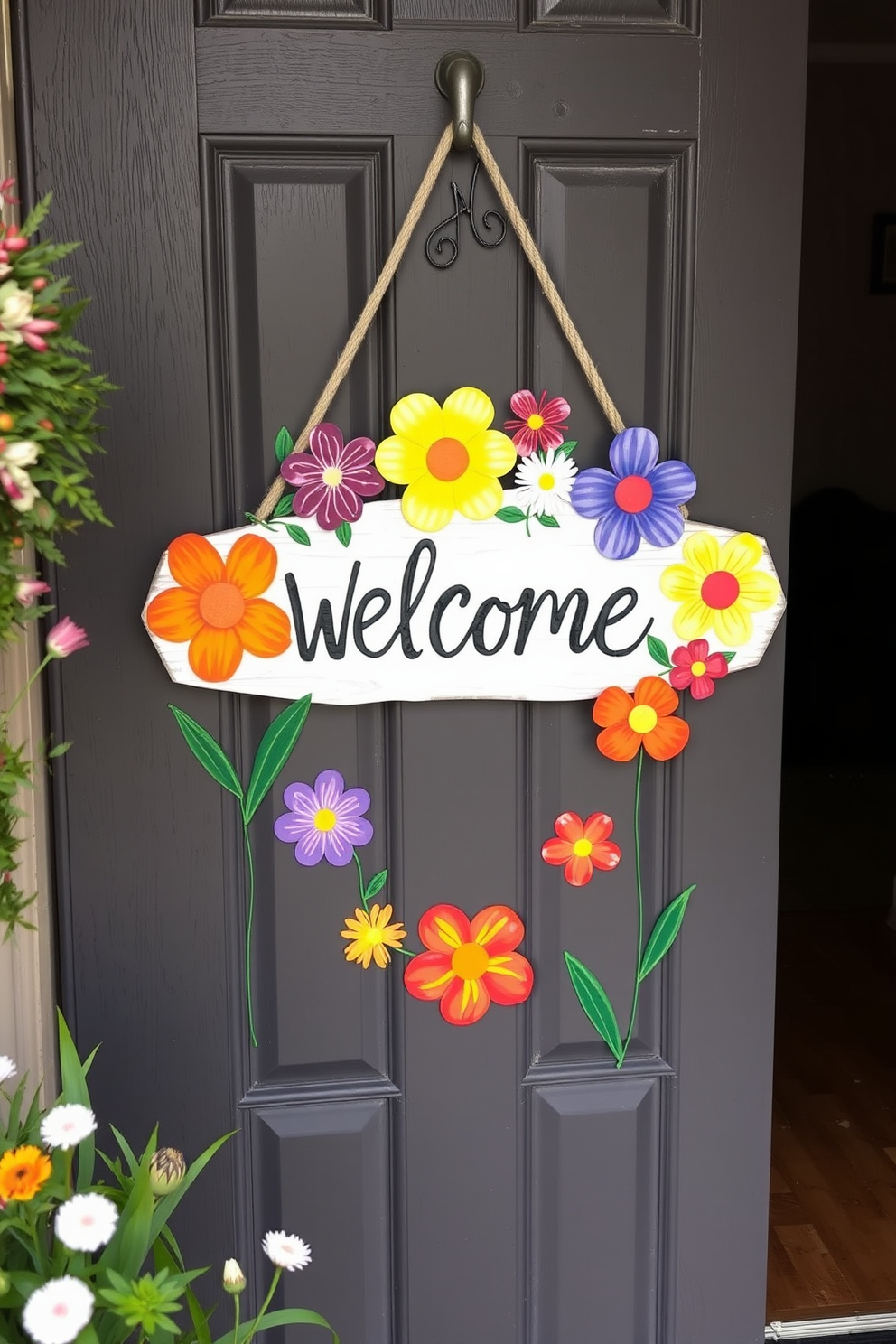 Spring Front Door Decorating Ideas 17