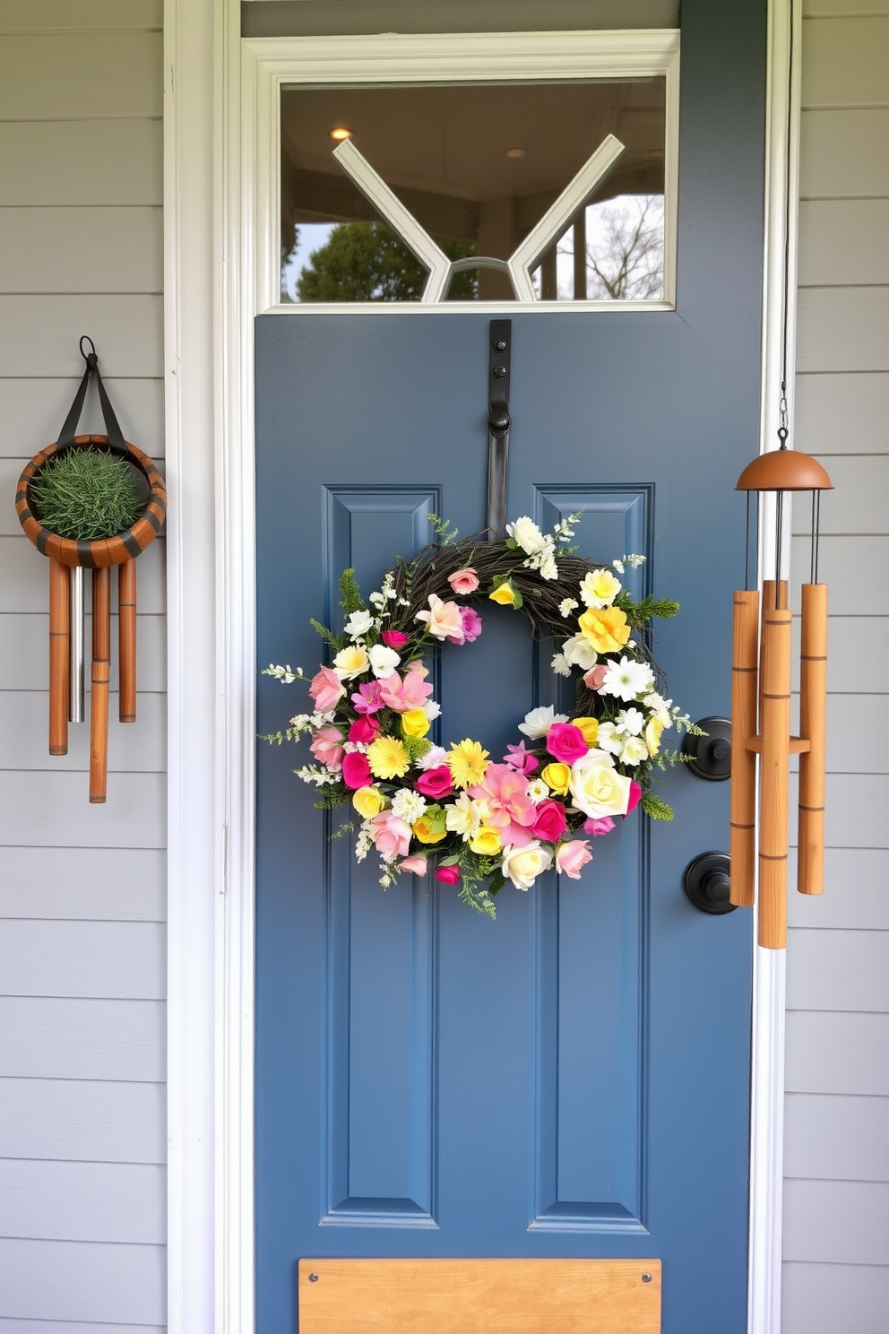 Spring Front Door Decorating Ideas 18