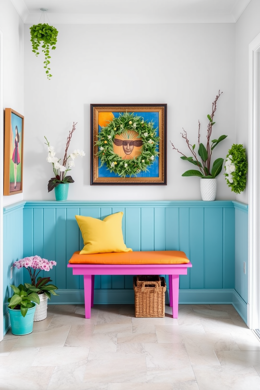 Spring Hallway Decorating Ideas 15