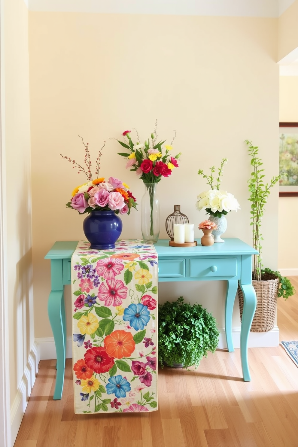 Spring Hallway Decorating Ideas 16