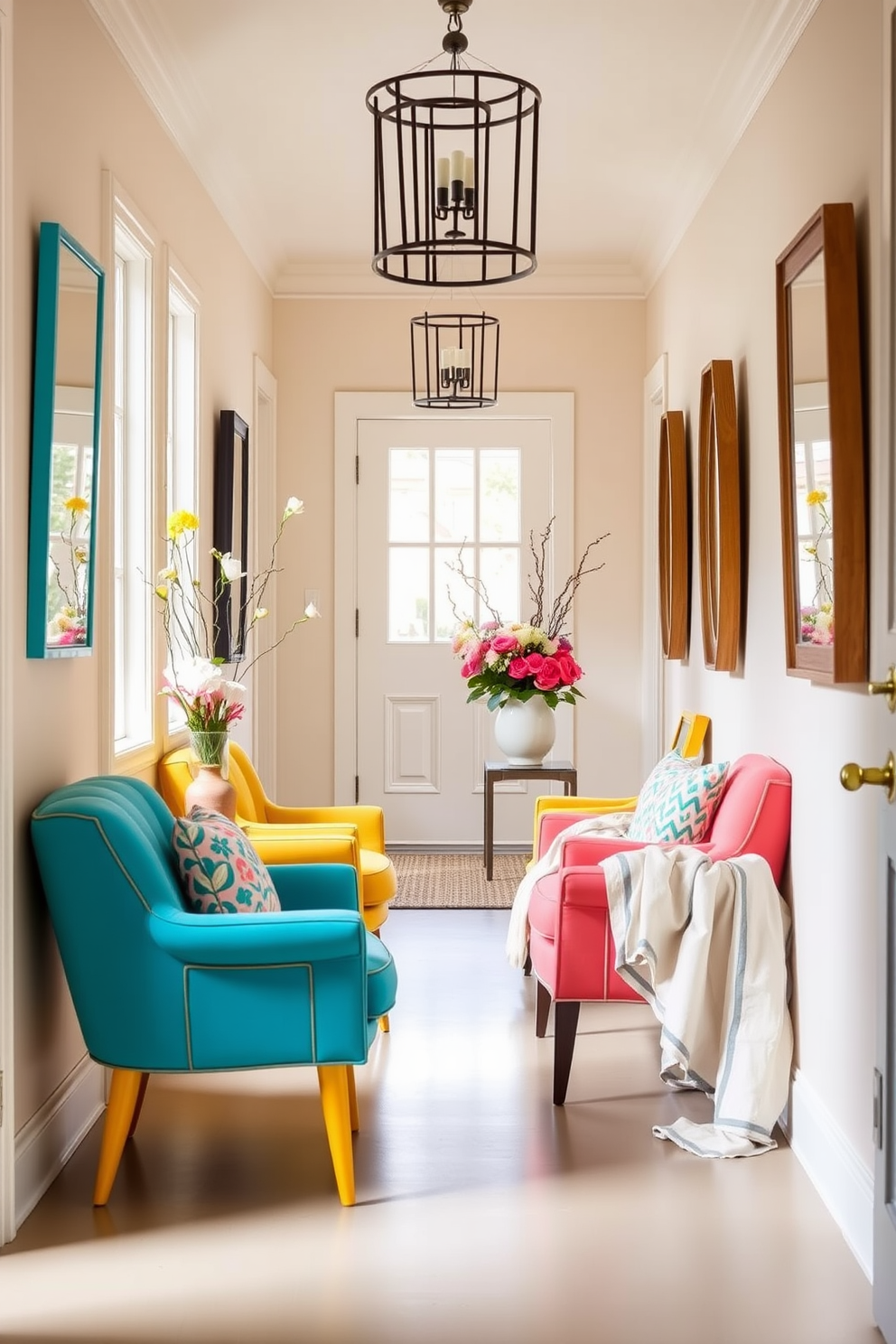 Spring Hallway Decorating Ideas 21