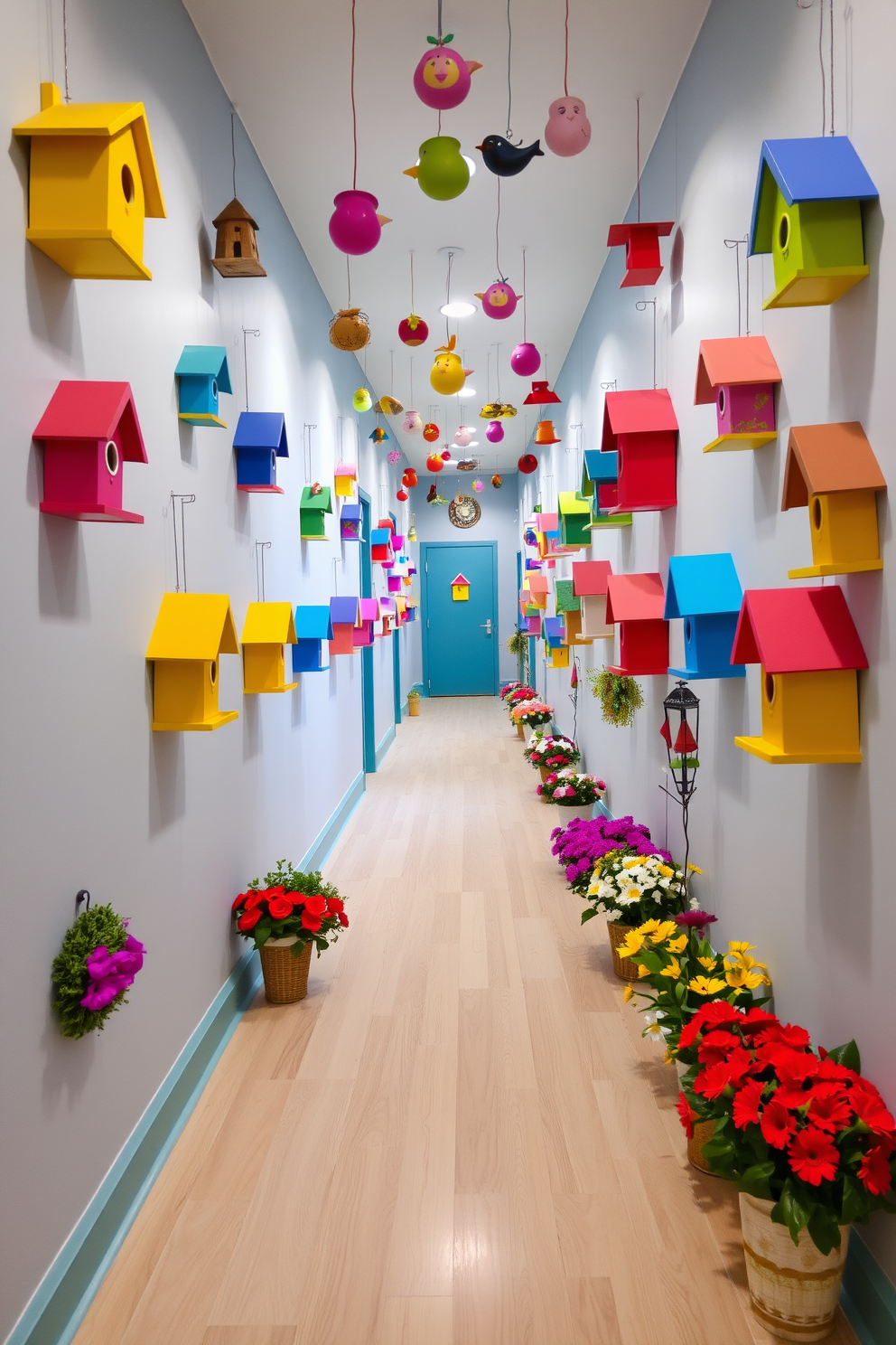 Spring Hallway Decorating Ideas 27