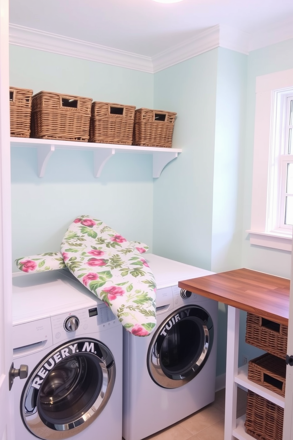 Spring Laundry Room Decorating Ideas 29