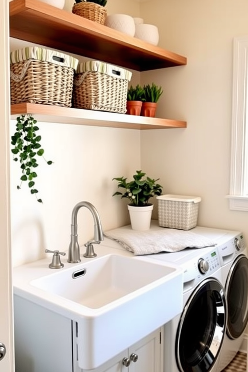 Spring Laundry Room Decorating Ideas 5