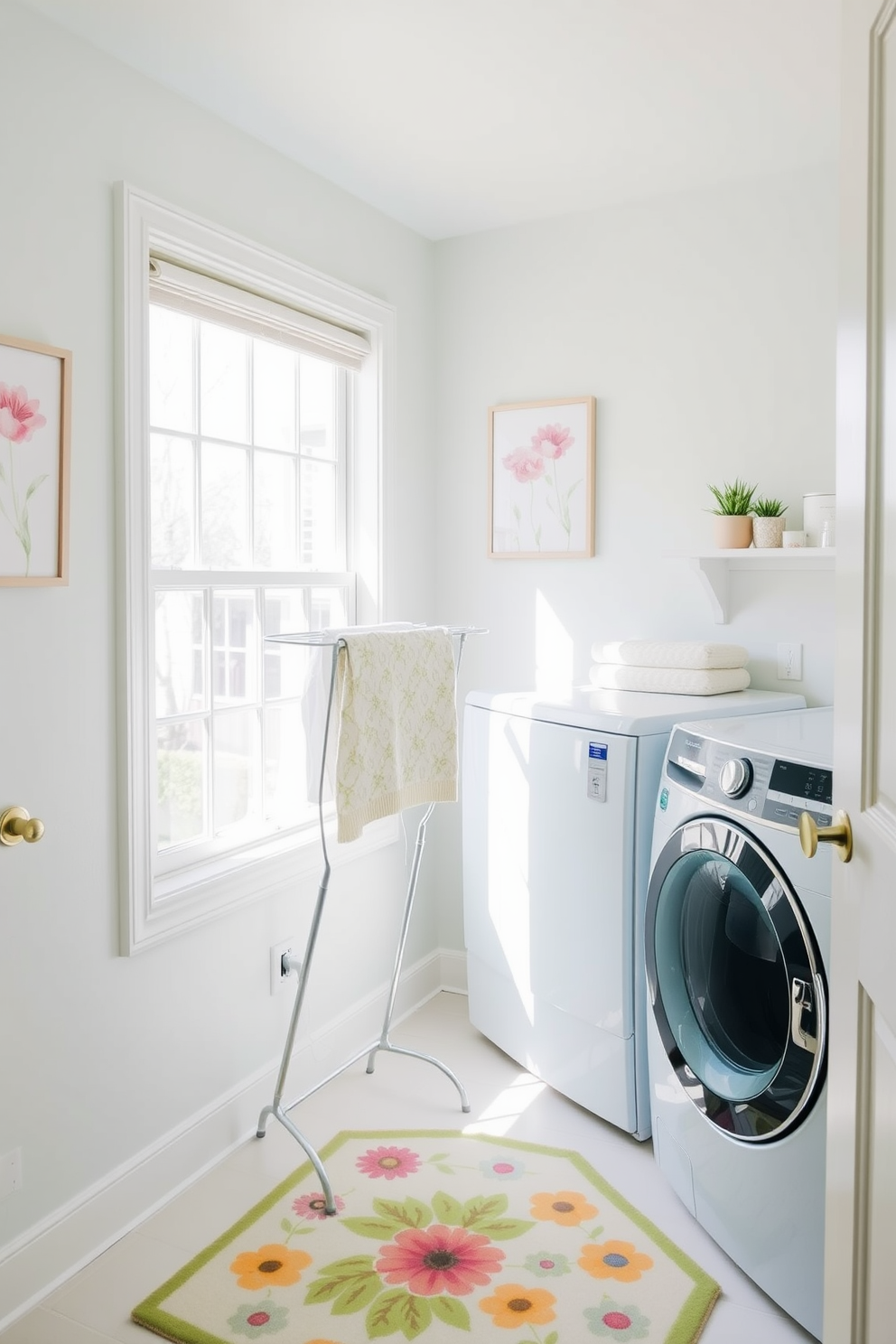 Spring Laundry Room Decorating Ideas 7