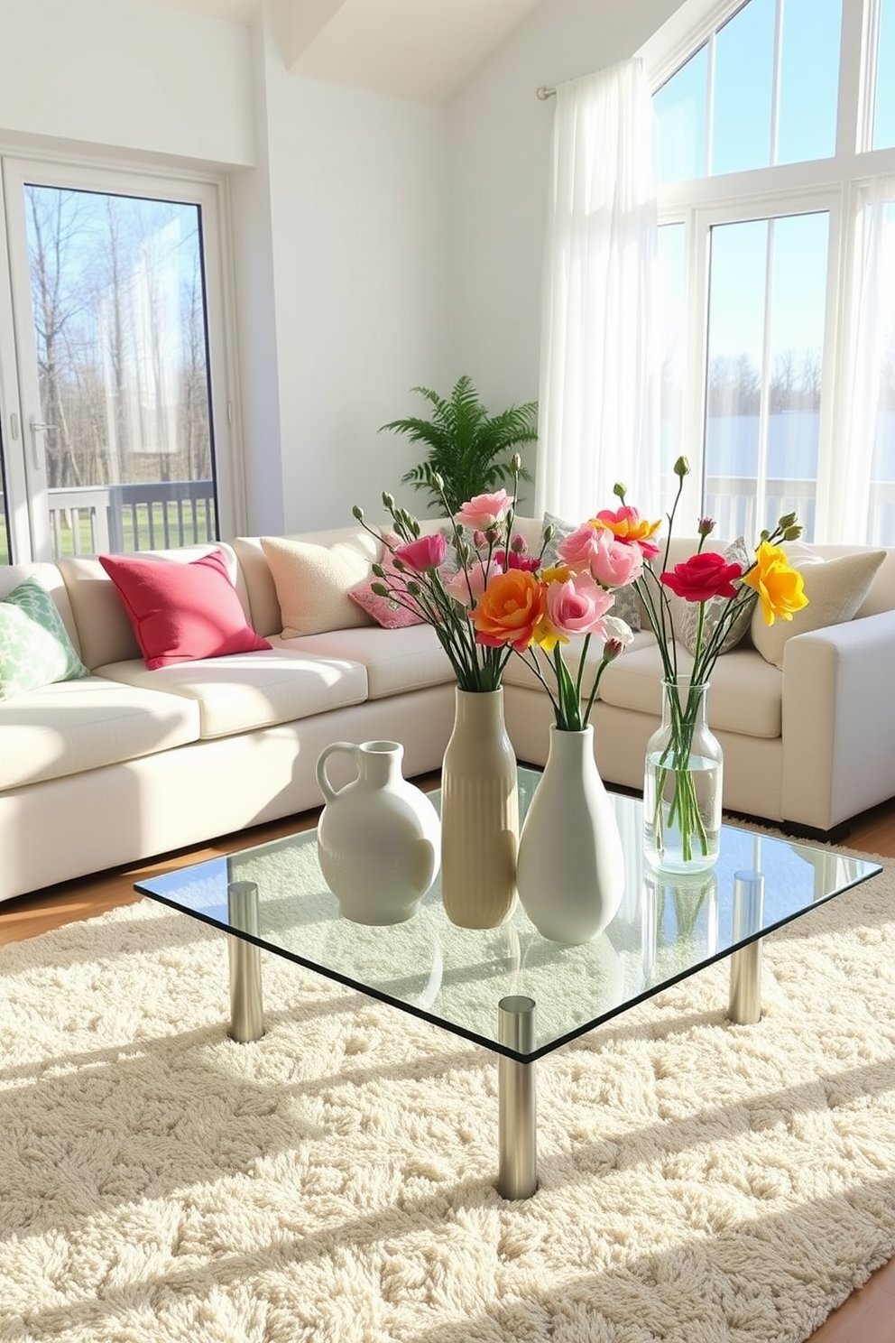 Spring Living Room Decorating Ideas 9