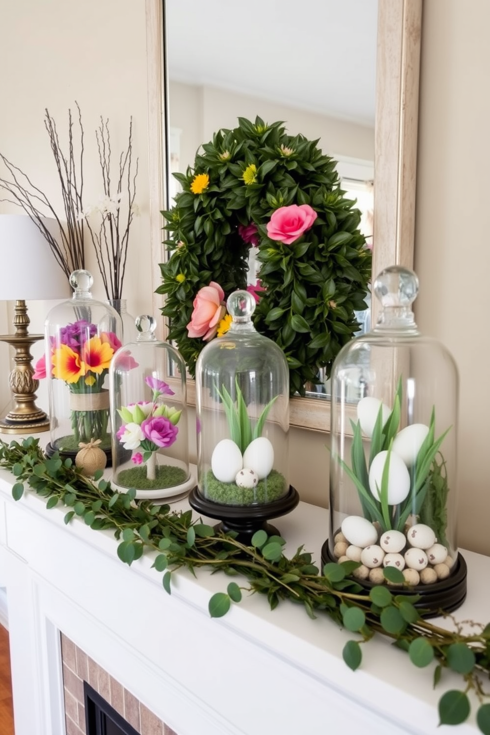 Spring Mantel Decorating Ideas 10