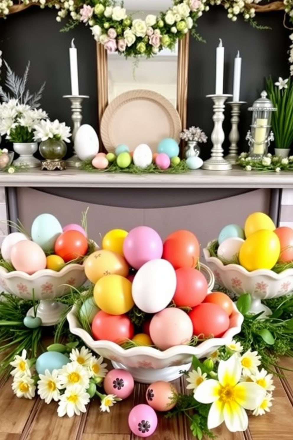 Spring Mantel Decorating Ideas 2