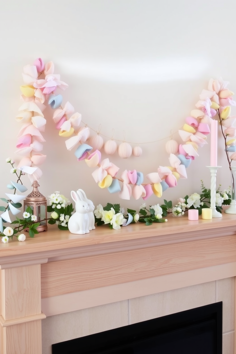 Spring Mantel Decorating Ideas 3