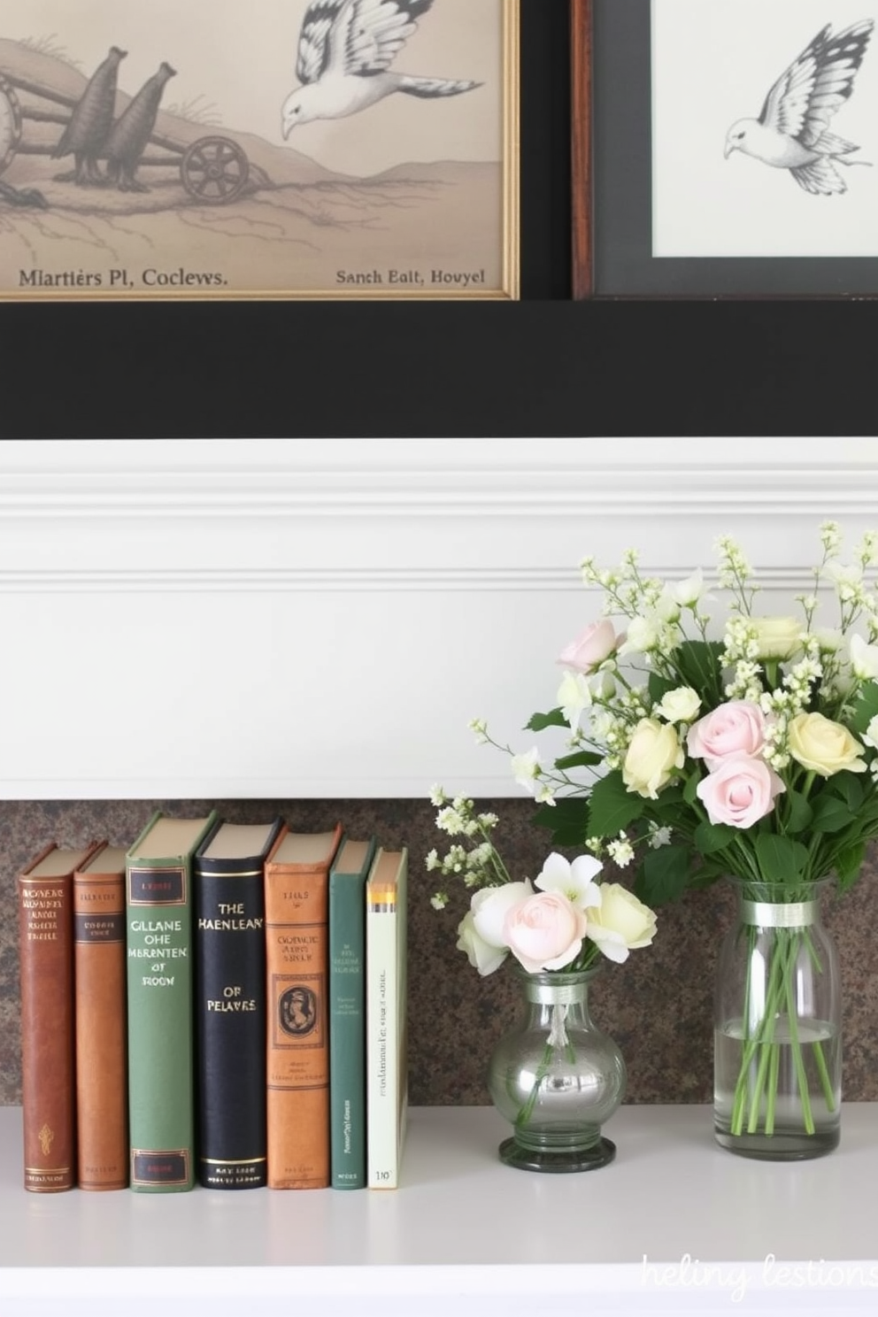 Spring Mantel Decorating Ideas 9