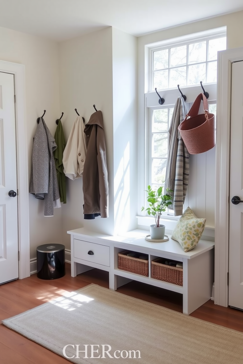 Spring Mudroom Decorating Ideas 10