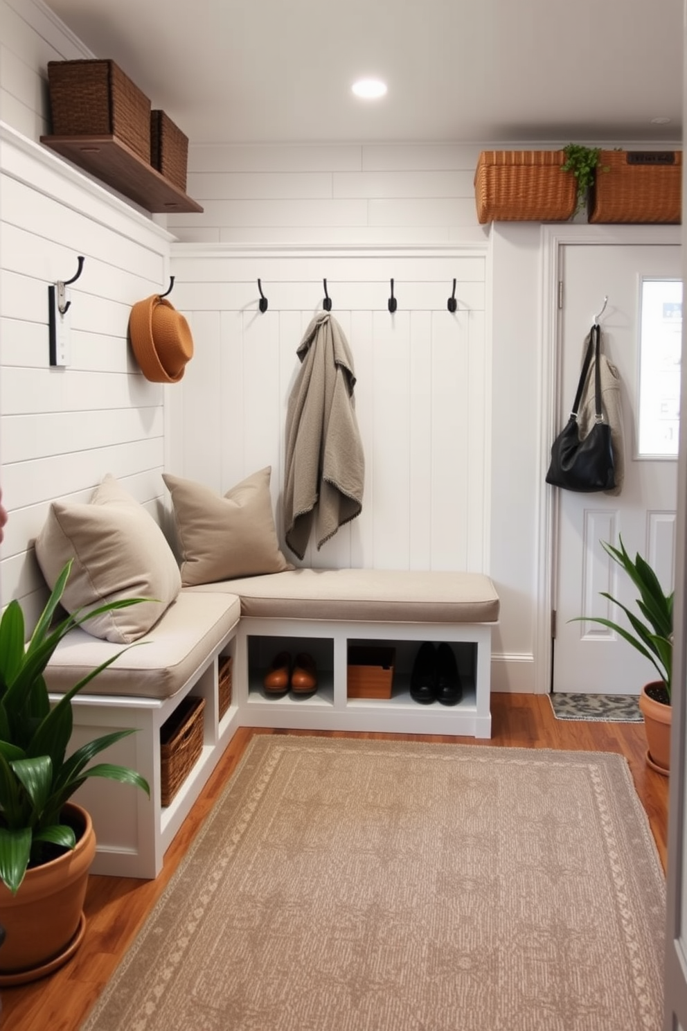 Spring Mudroom Decorating Ideas 12