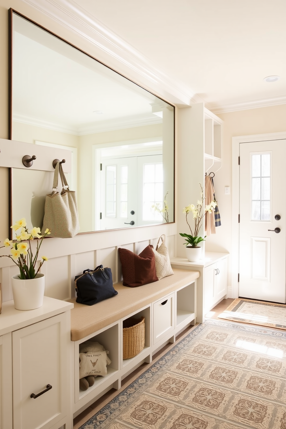 Spring Mudroom Decorating Ideas 15