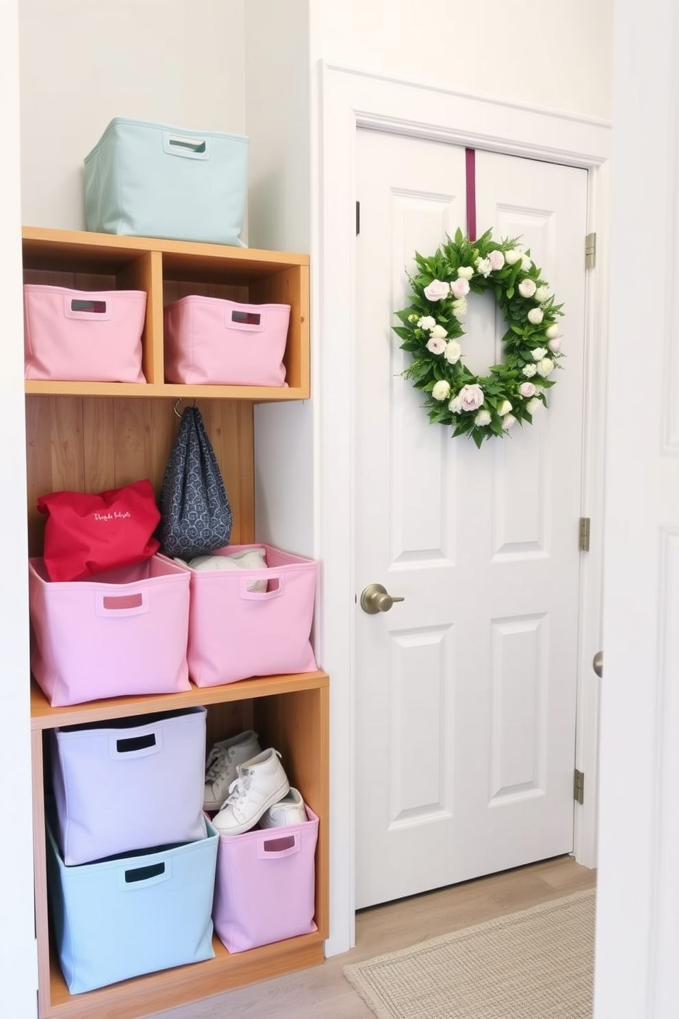 Spring Mudroom Decorating Ideas 21