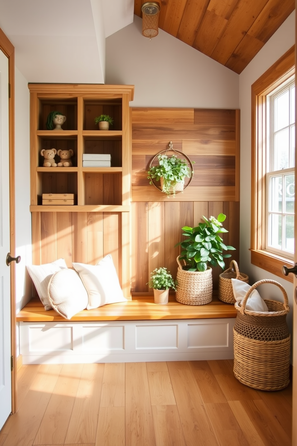 Spring Mudroom Decorating Ideas 22