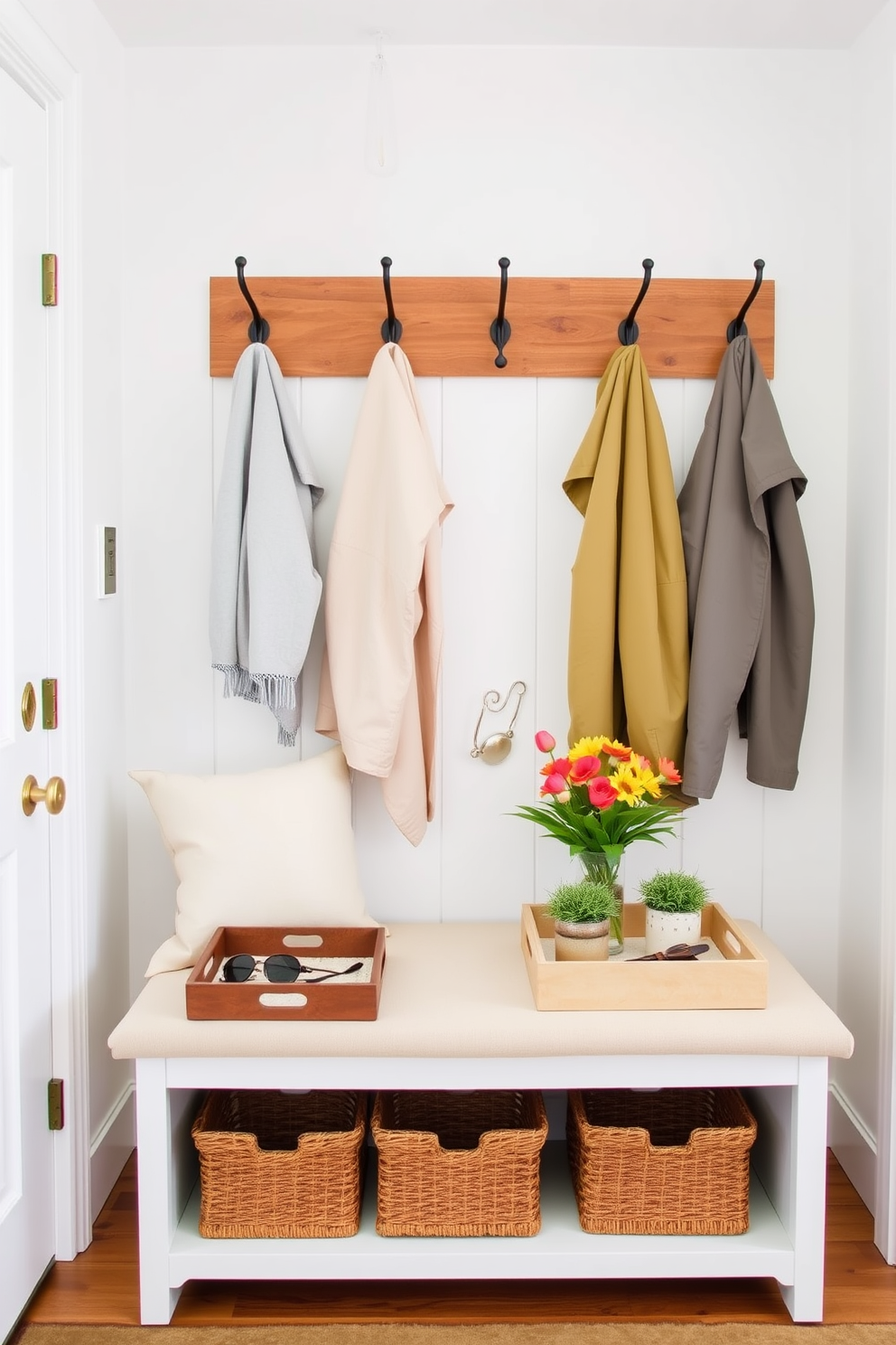 Spring Mudroom Decorating Ideas 28