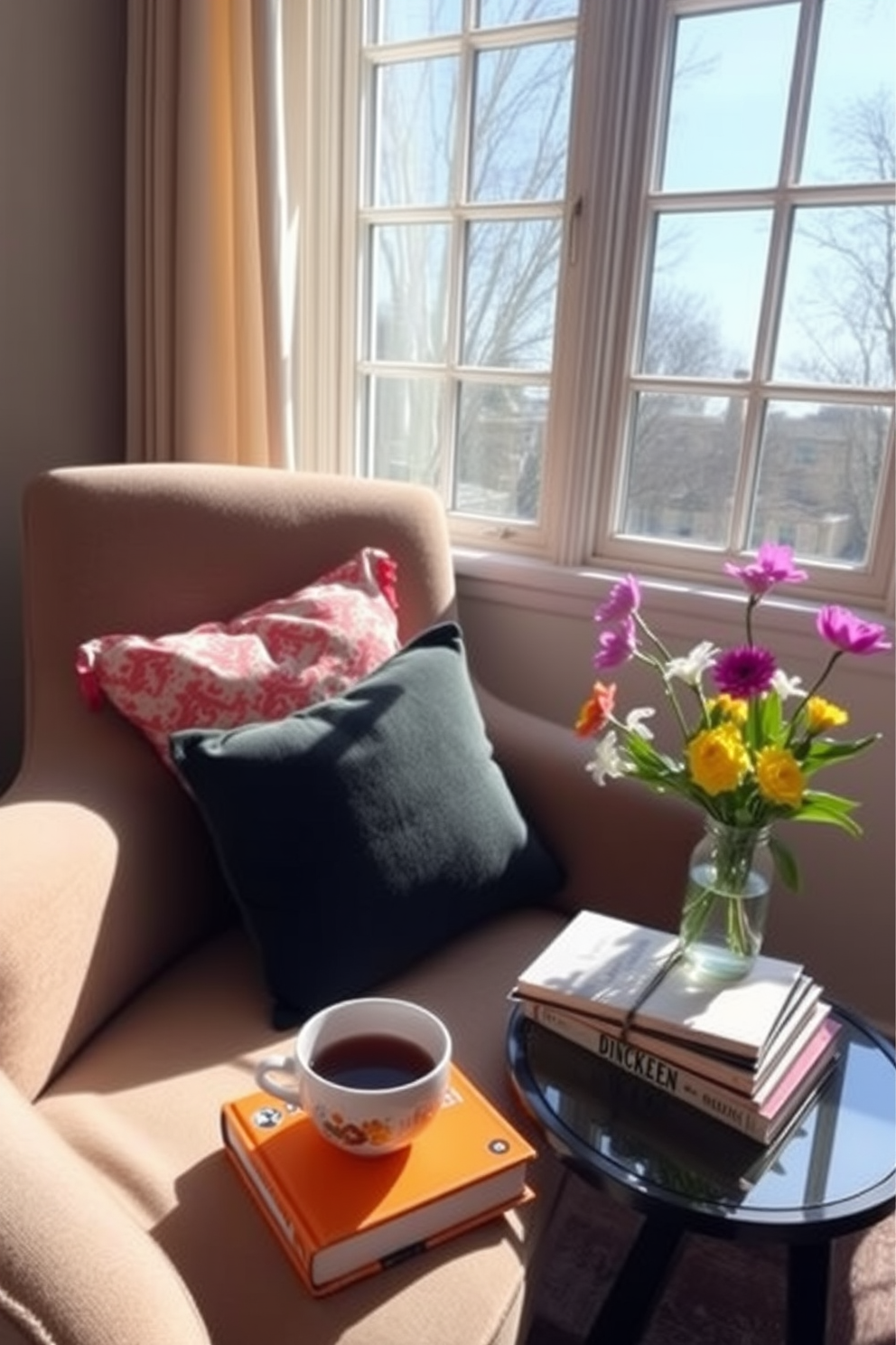 Spring Reading Nook Decorating Ideas 1