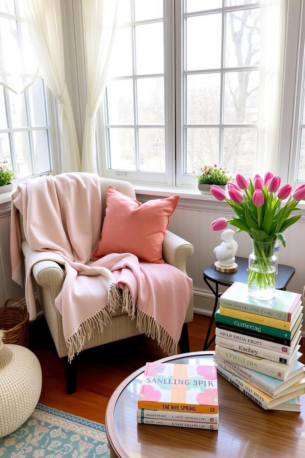 Spring Reading Nook Decorating Ideas 20