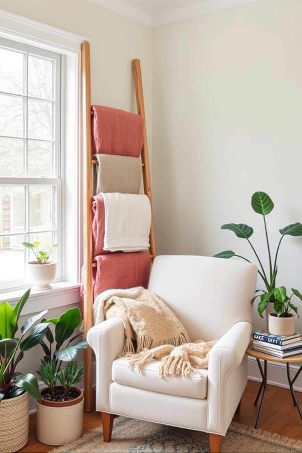 Spring Reading Nook Decorating Ideas 21