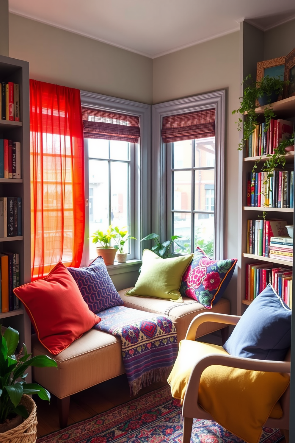 Spring Reading Nook Decorating Ideas 23