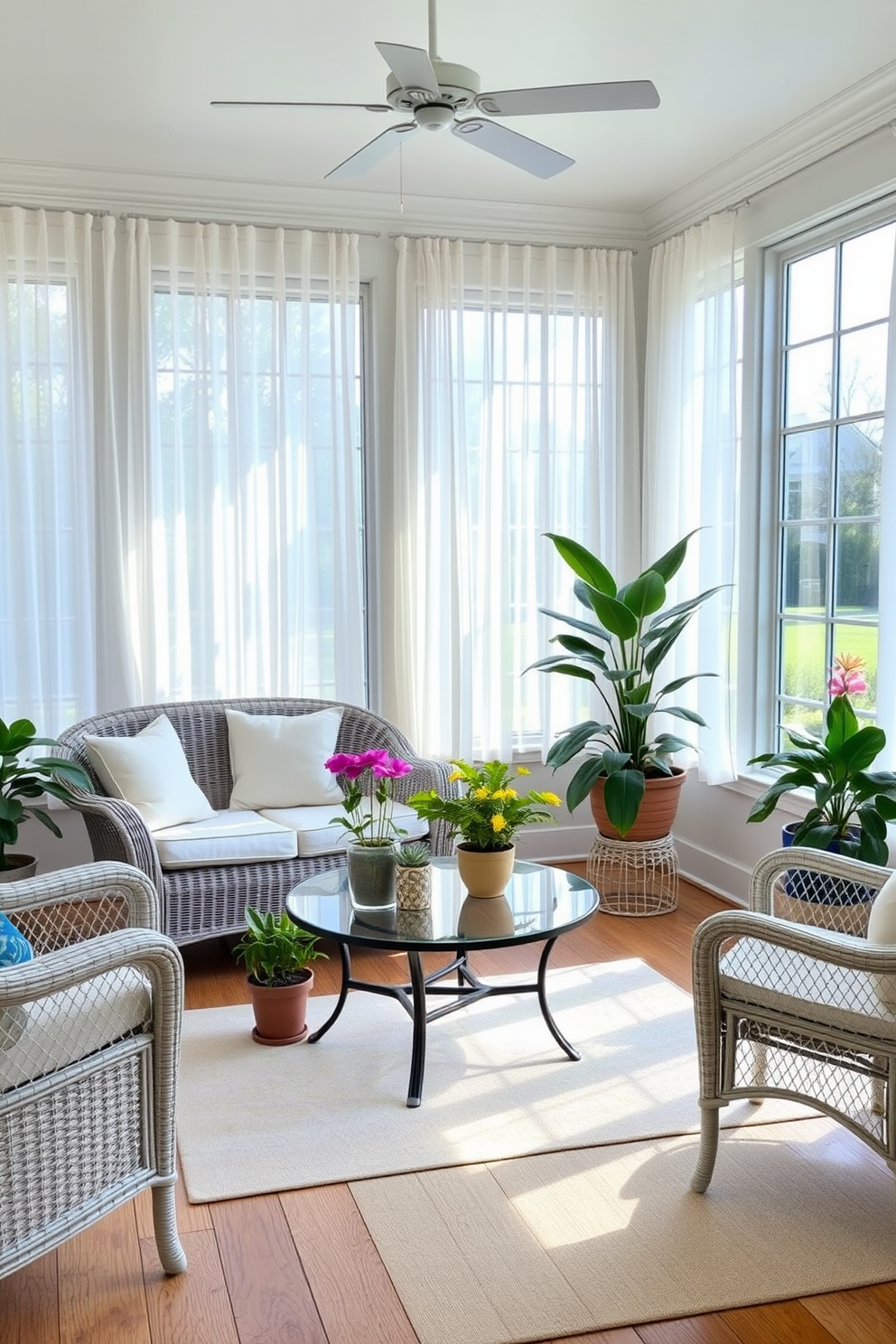 Spring Sunroom Decorating Ideas 13