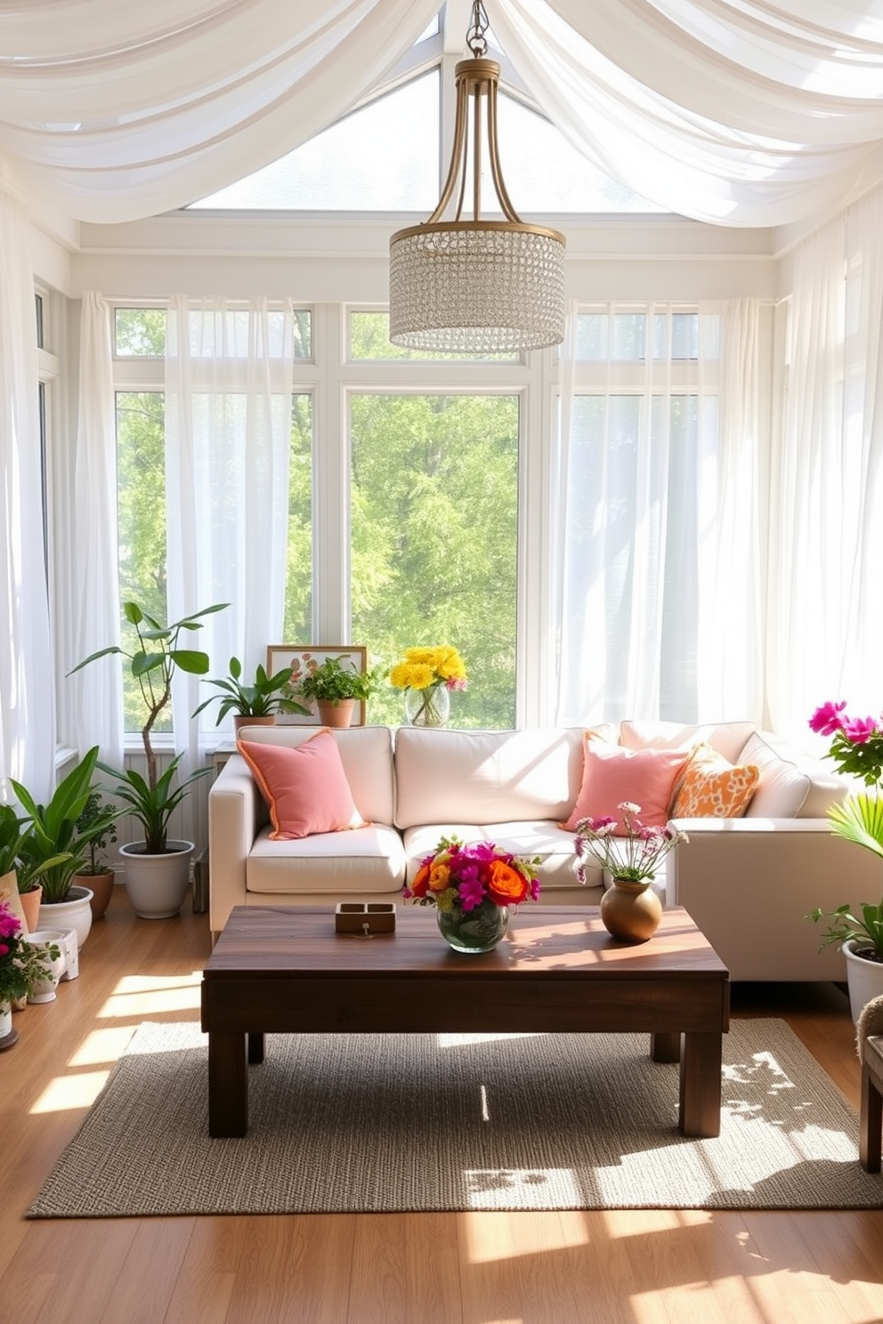 Spring Sunroom Decorating Ideas 14