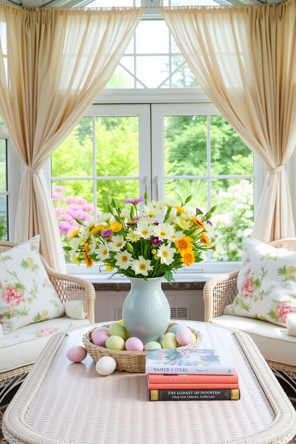 Spring Sunroom Decorating Ideas 18