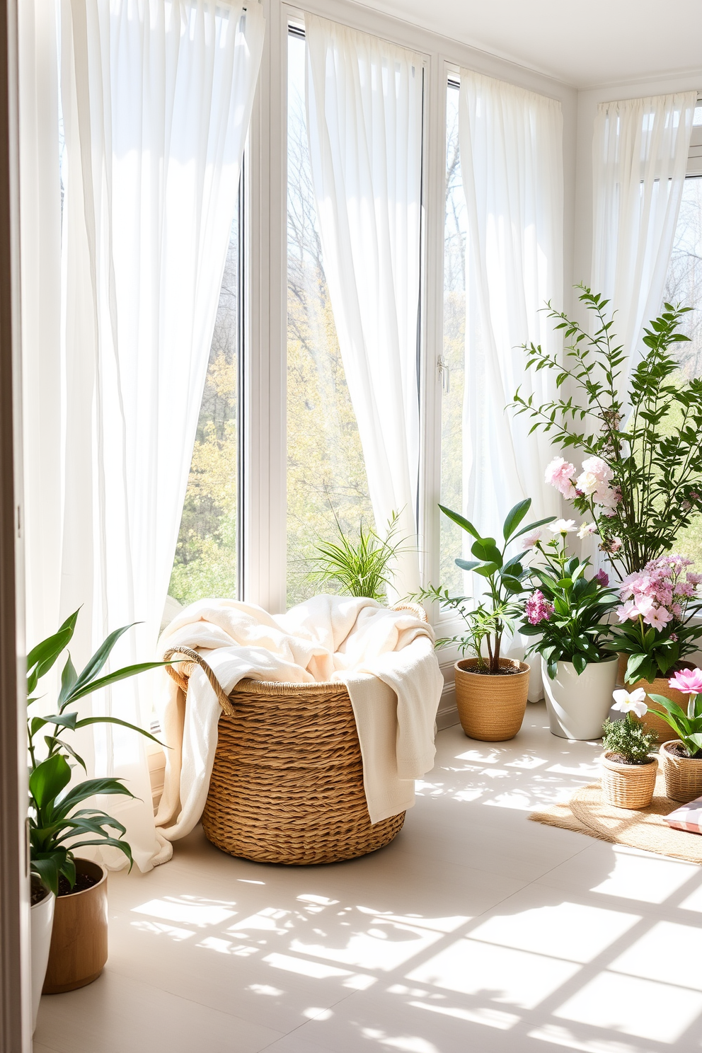 Spring Sunroom Decorating Ideas 24