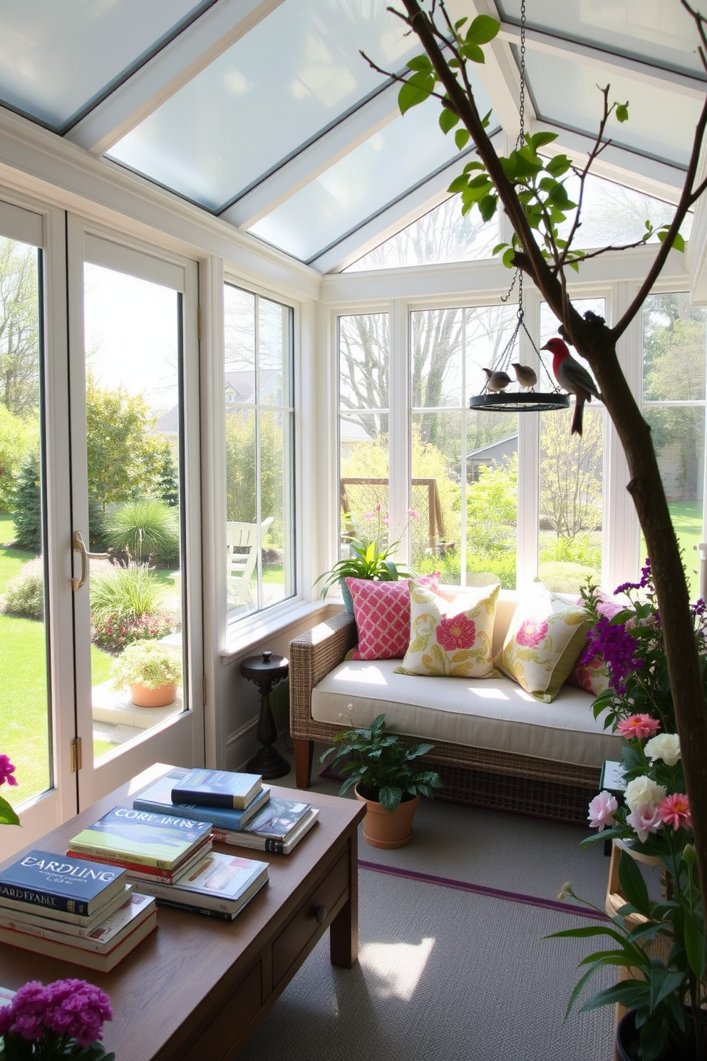 Spring Sunroom Decorating Ideas 26