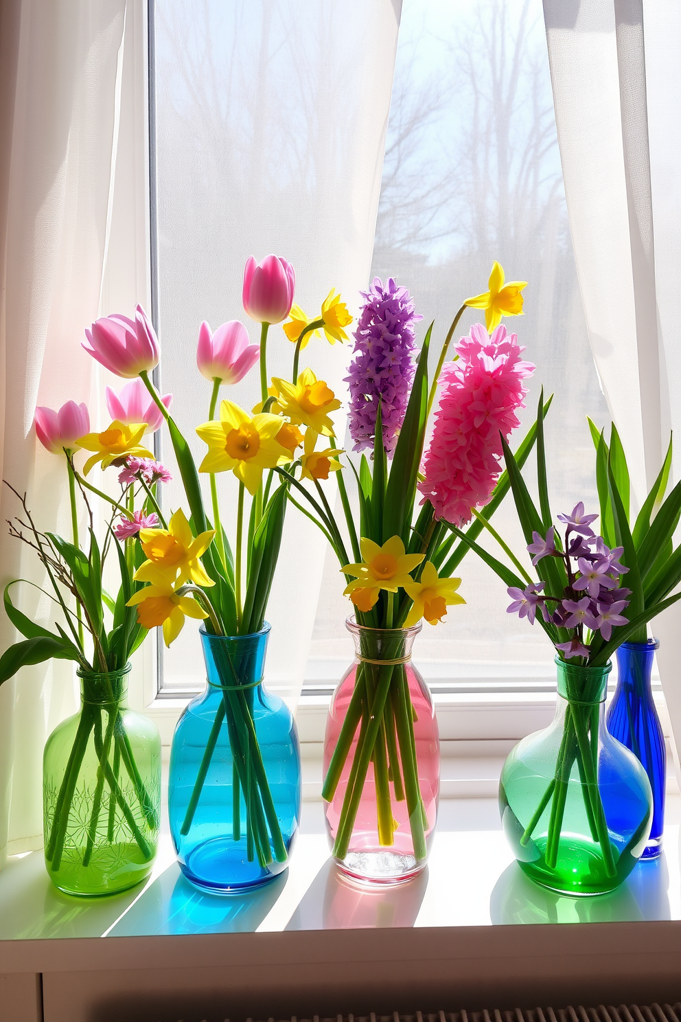 Spring Window Decorating Ideas 1