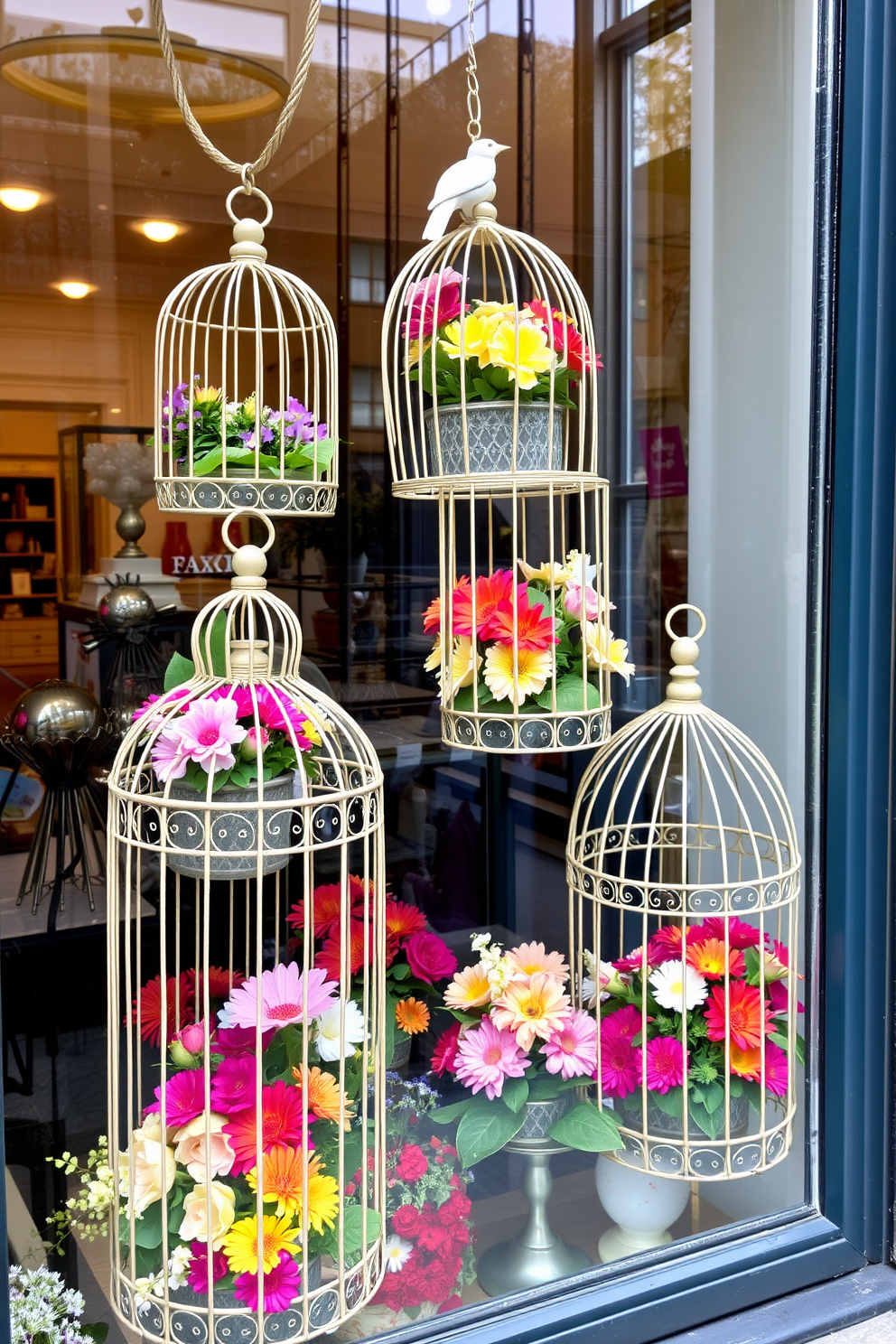 Spring Window Decorating Ideas 24