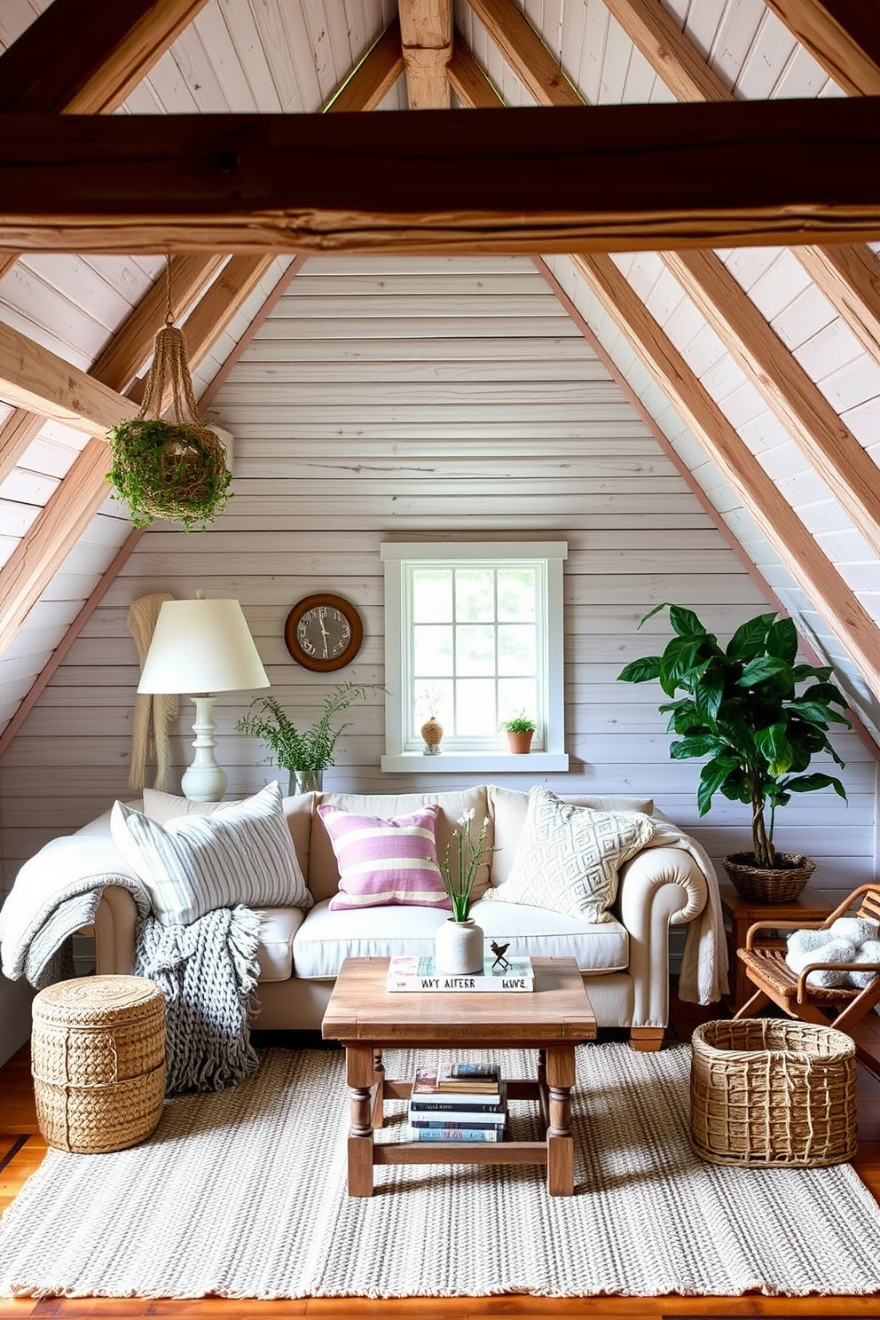 Summer Attic Decorating Ideas 1