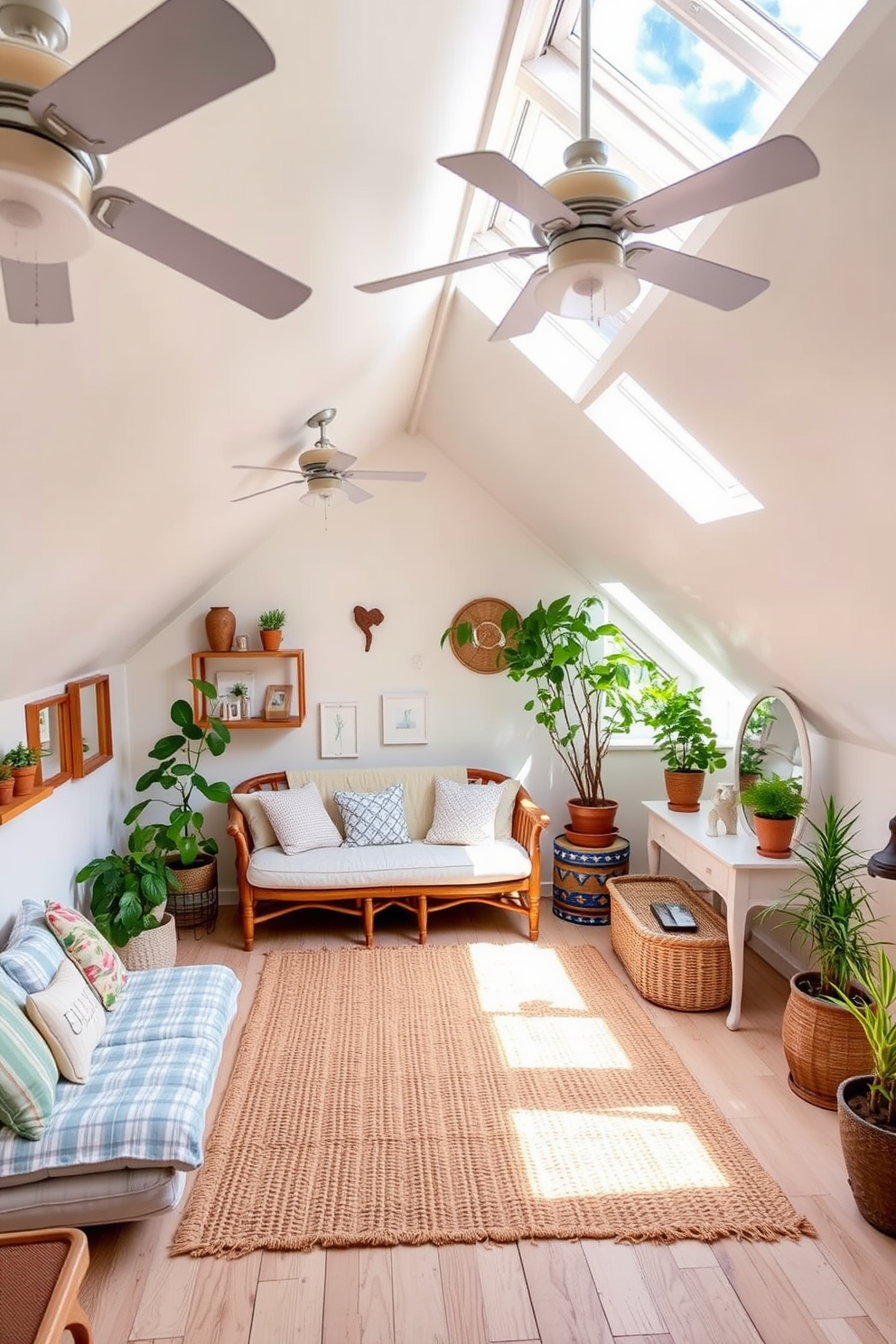 Summer Attic Decorating Ideas 16