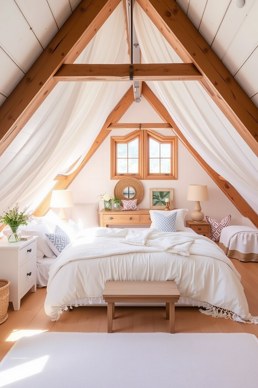 Summer Attic Decorating Ideas 23