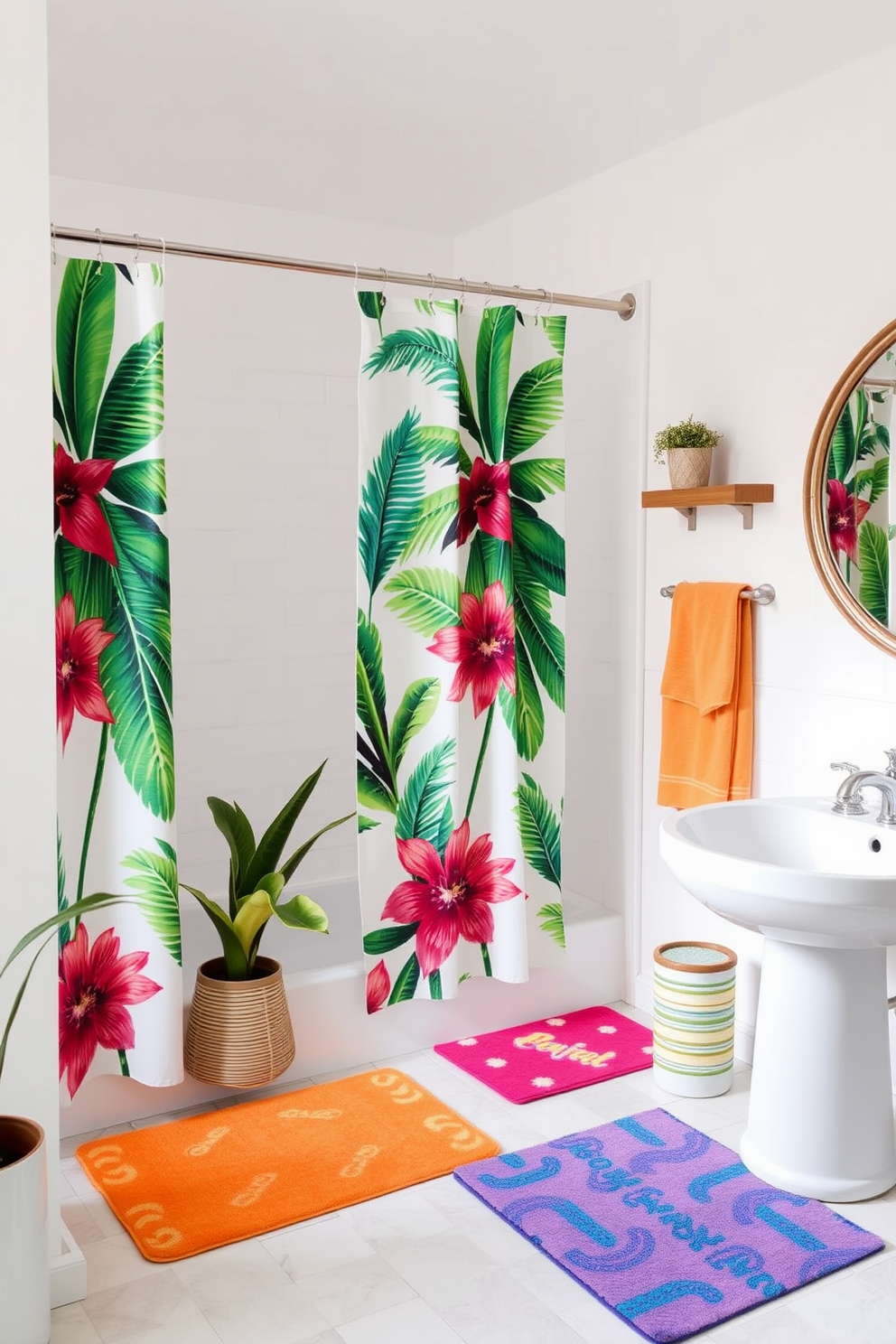 Summer Bathroom Decorating Ideas 1